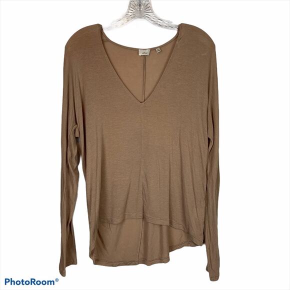 Wilfred x Aritzia Basic Long Sleeved V-Neck Tee XS - Picture 1 of 9
